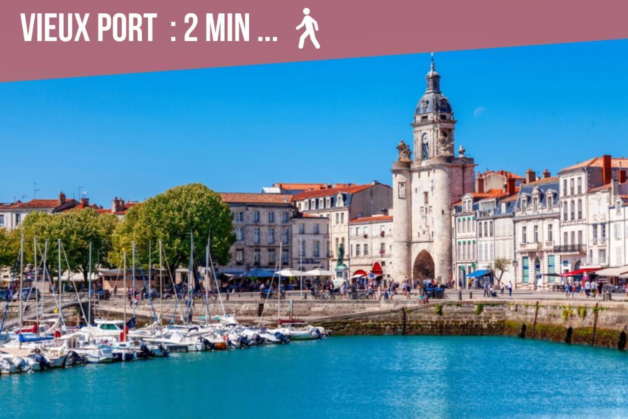 Ღ L'Accostage • Au Coeur Du Vieux Port Et Du Centre Ville 라로셸 외부 사진